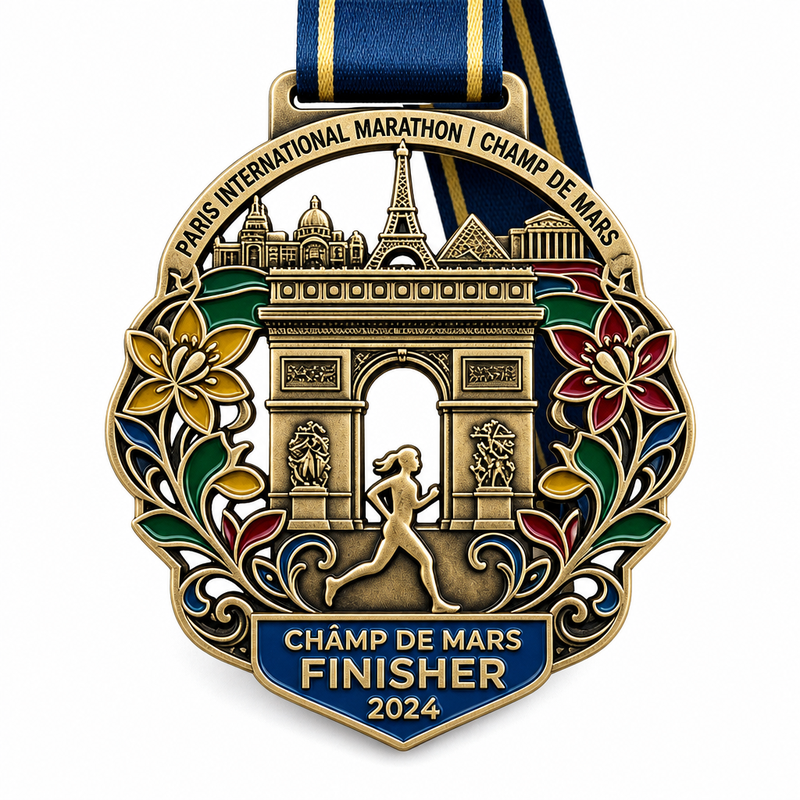 custom-paris-marathon-medals-art-nouveau-finisher.png
