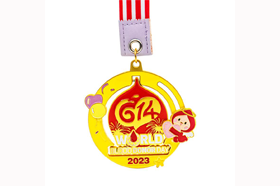 Customized charity medal