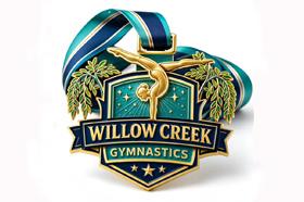 Personalized Gymnastics Award Medals Low MOQ