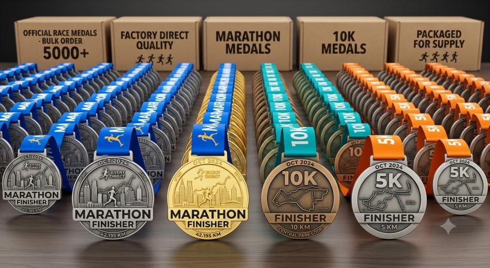 Wholesale Custom Race Medals: Bulk Ordering Guide for Event Organizers